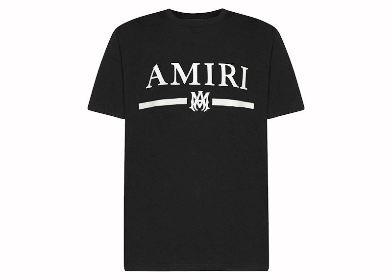 AMIRI Logo Cotton T-shirt Black/White