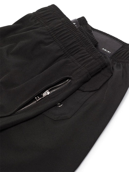 AMIRI Logo Swim Shorts Black