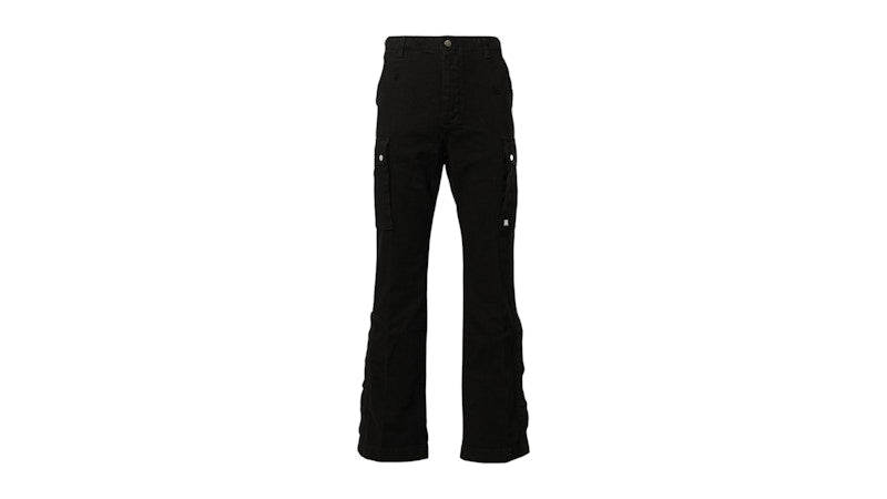 AMIRI M65 Cargo Kick Flare Leg Jeans Black