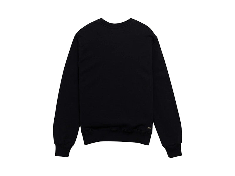 AMIRI MA Bar Applique Logo Crew Black