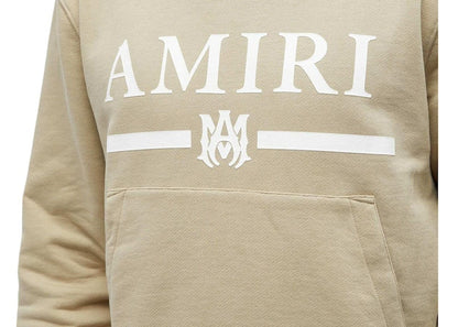 AMIRI MA Bar Logo Hoodie Tan