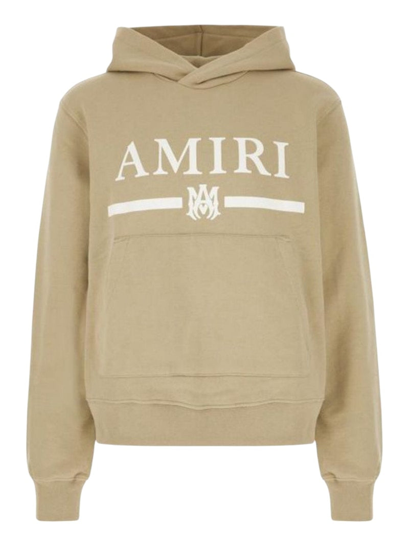 AMIRI MA Bar Logo Hoodie Tan
