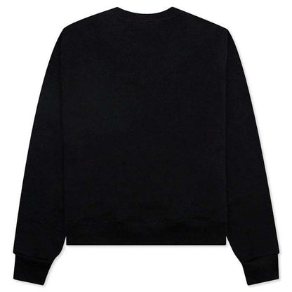 AMIRI MA Drip Collage Crewneck Black