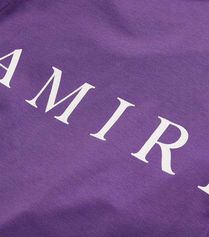 AMIRI MA Logo T-Shirt Purple