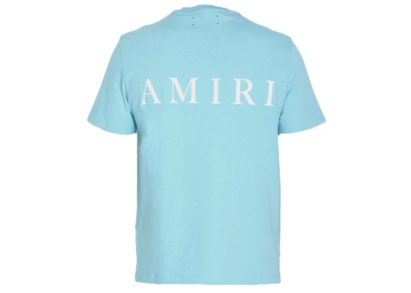 AMIRI MA Logo T-shirt Aqua