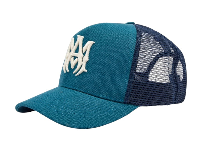AMIRI MA Trucker Cap Blue