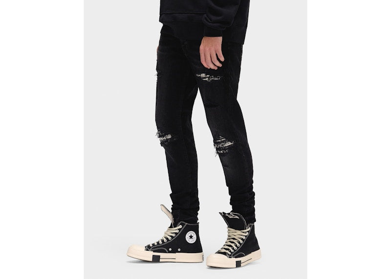 AMIRI MX1 Bandana Jeans Black