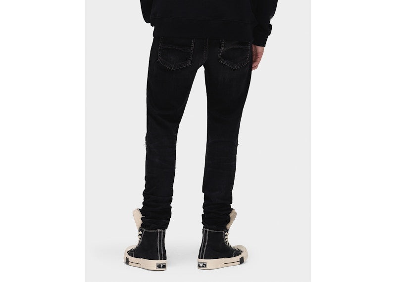 AMIRI MX1 Bandana Jeans Black
