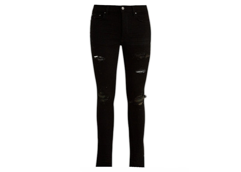 AMIRI MX1 Camo Jeans Black
