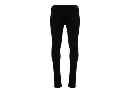 AMIRI MX1 Ultra Suede Skinny Jeans Black