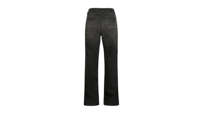 AMIRI Ma Bar Logo Straight Jean Black