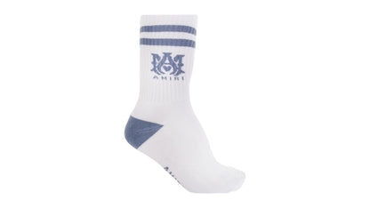 AMIRI Ma Stripe Socks White/Dusty