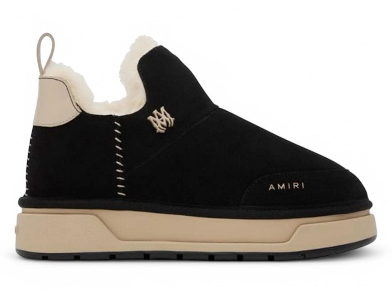 AMIRI Malibu Boot Black Beige