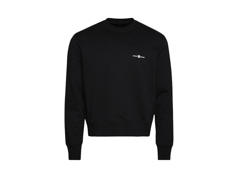 AMIRI Micro MA Bar Crewneck Black