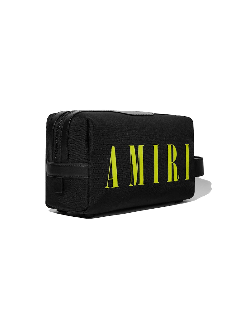 AMIRI Nylon Dopp Kit Case Black