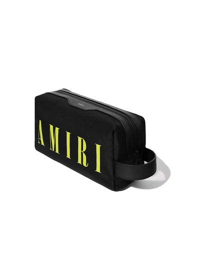 AMIRI Nylon Dopp Kit Case Black