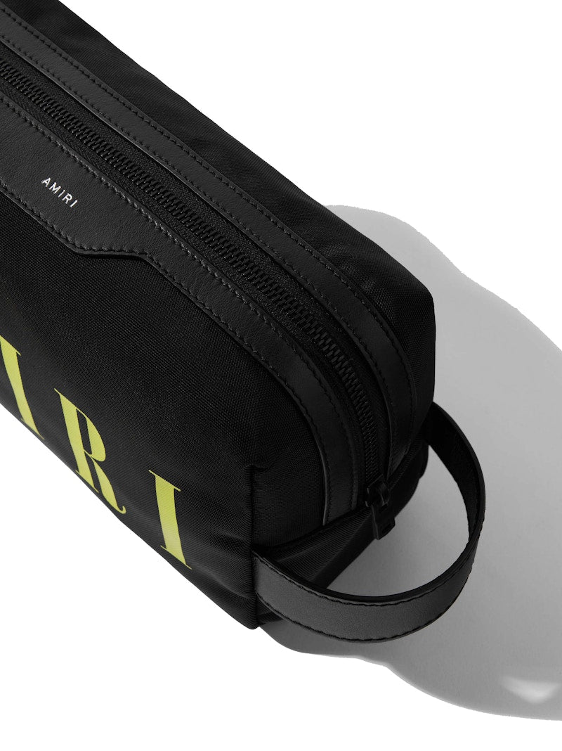 AMIRI Nylon Dopp Kit Case Black