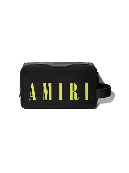 AMIRI Nylon Dopp Kit Case Black