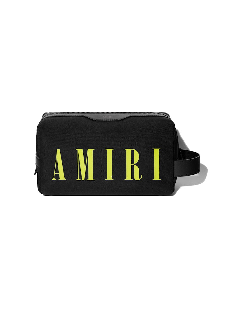 AMIRI Nylon Dopp Kit Case Black