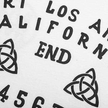 AMIRI Ouija Board Long Sleeve Tee White