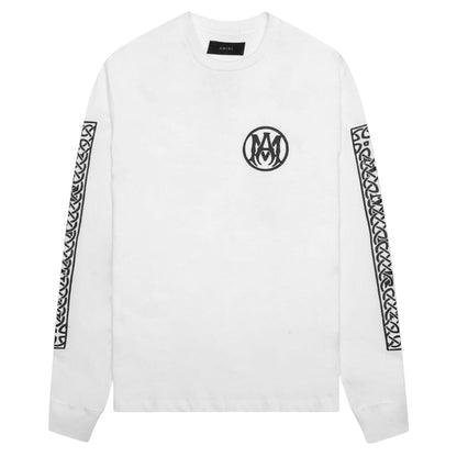 AMIRI Ouija Board Long Sleeve Tee White