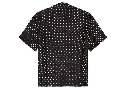 AMIRI Pajama Silk Polka Dot Shirt Black/Natural