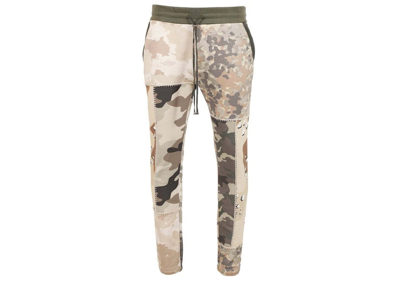 AMIRI Patchwork Camo Sweatpant Camo