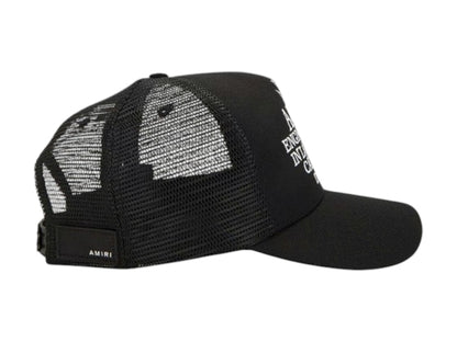 AMIRI Pegasus Trucker Hat Black