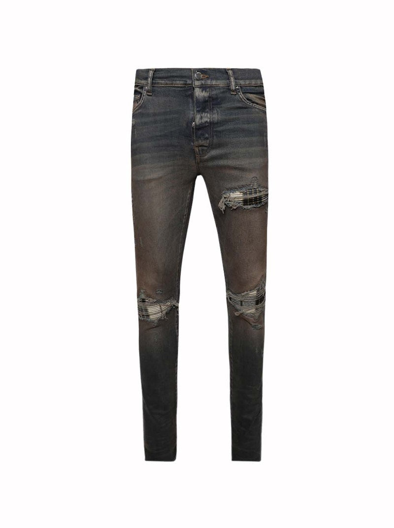 AMIRI Plaid MX1 Jeans Dark Indigo