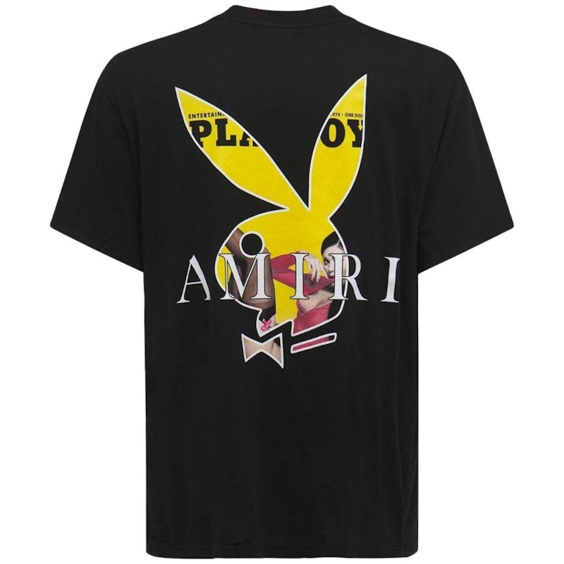AMIRI Playboy Cover Logo T-Shirt Black