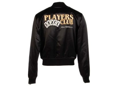 AMIRI Players Club Bomber Jacket Black
