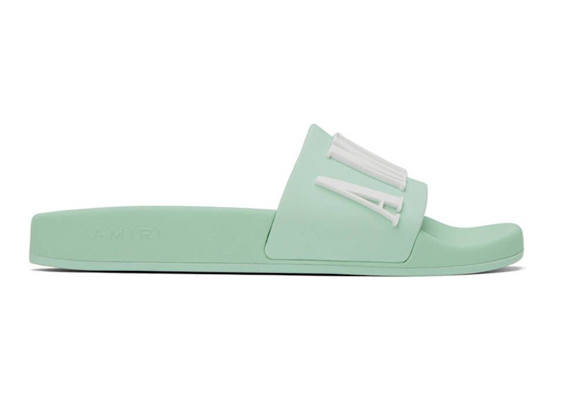 AMIRI Pool Slide Sage Green