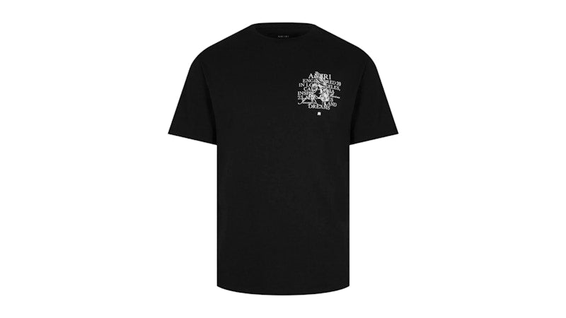 AMIRI Precious Memories Logo T-Shirt Black