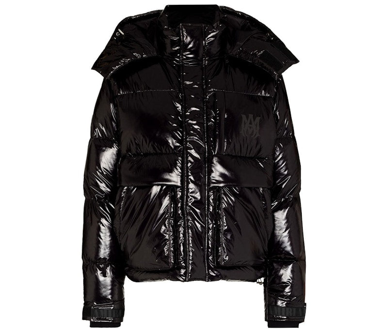 AMIRI Print Down Jacket Black