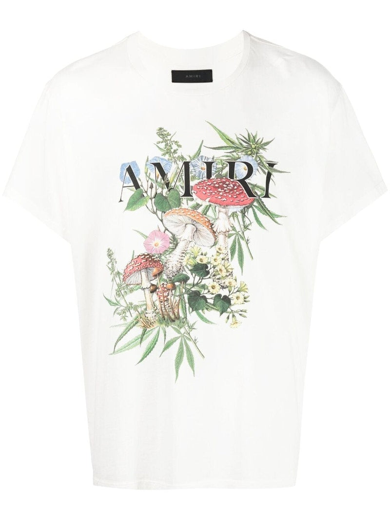 AMIRI Psychedelic Mushroom Tee White