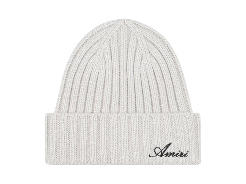 AMIRI Script Beanie Swansdown