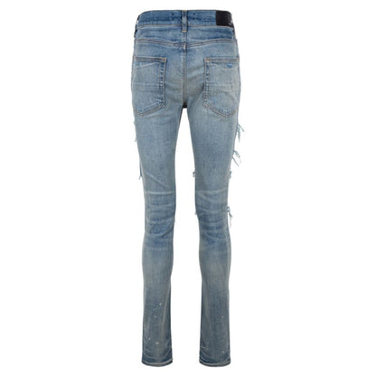AMIRI Silk PJ Thrasher Jeans Clay Indigo