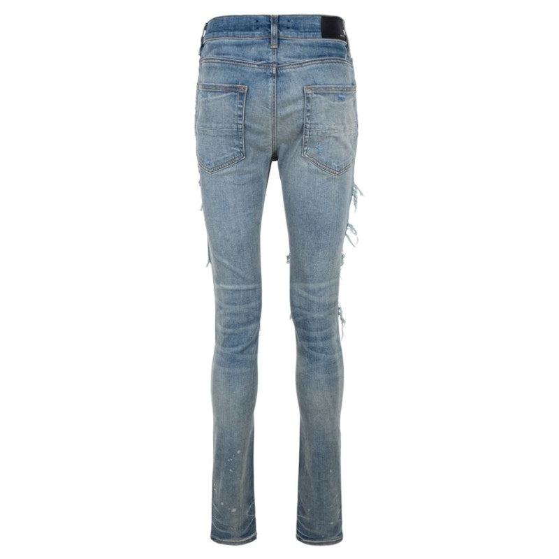 AMIRI Silk PJ Thrasher Jeans Clay Indigo