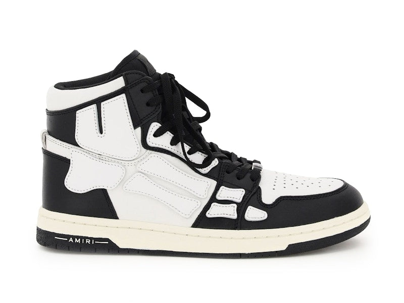 AMIRI Skel Top Hi Black White Black
