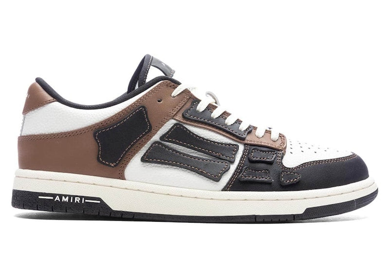 AMIRI Skel Top Low Black Brown