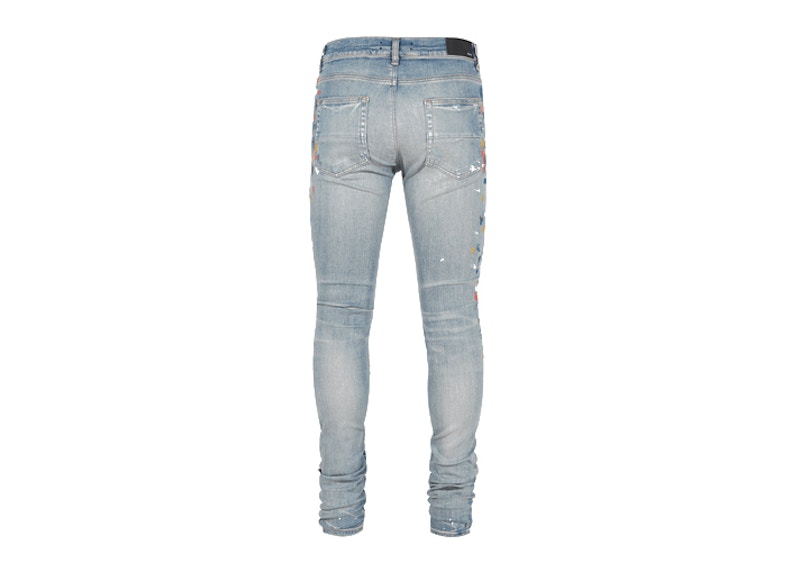 AMIRI Skinny Painter Jeans Indigo Blue