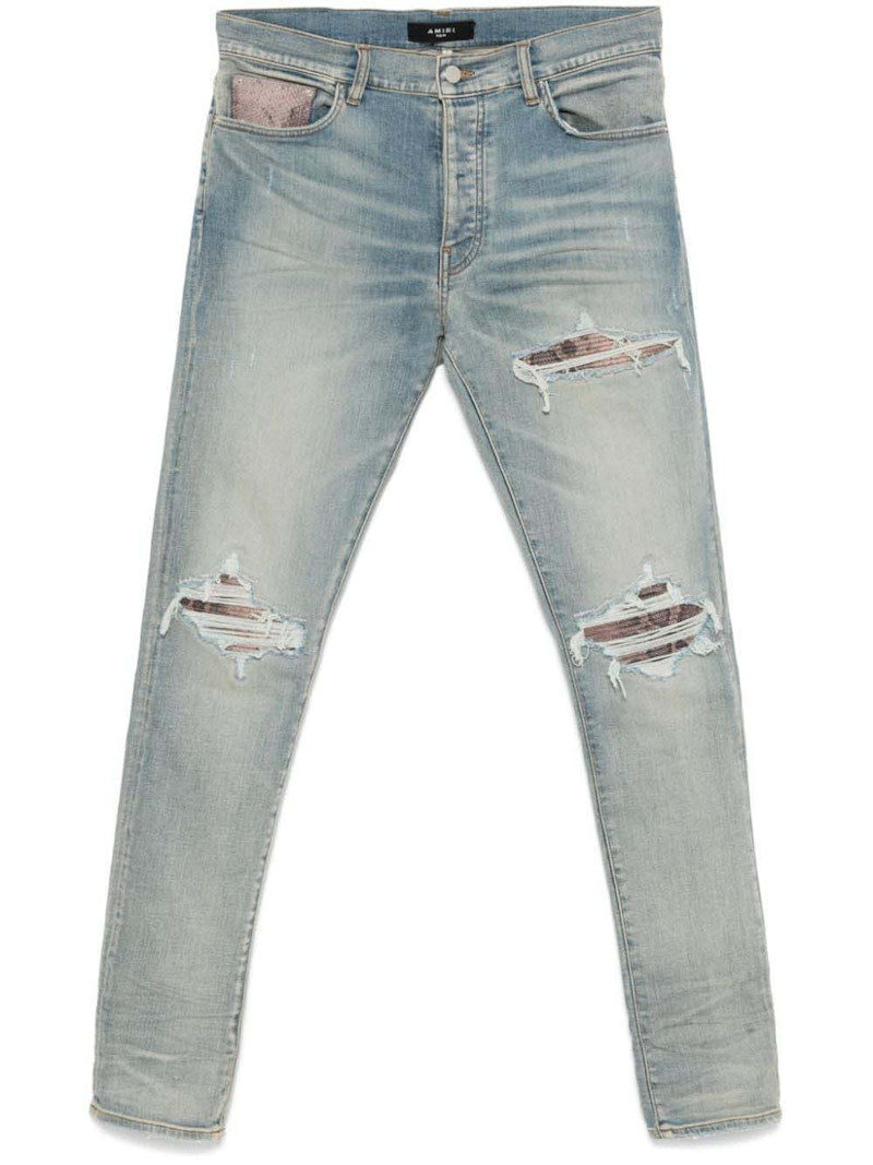 AMIRI Snake MX1 Jean Antique Indigo