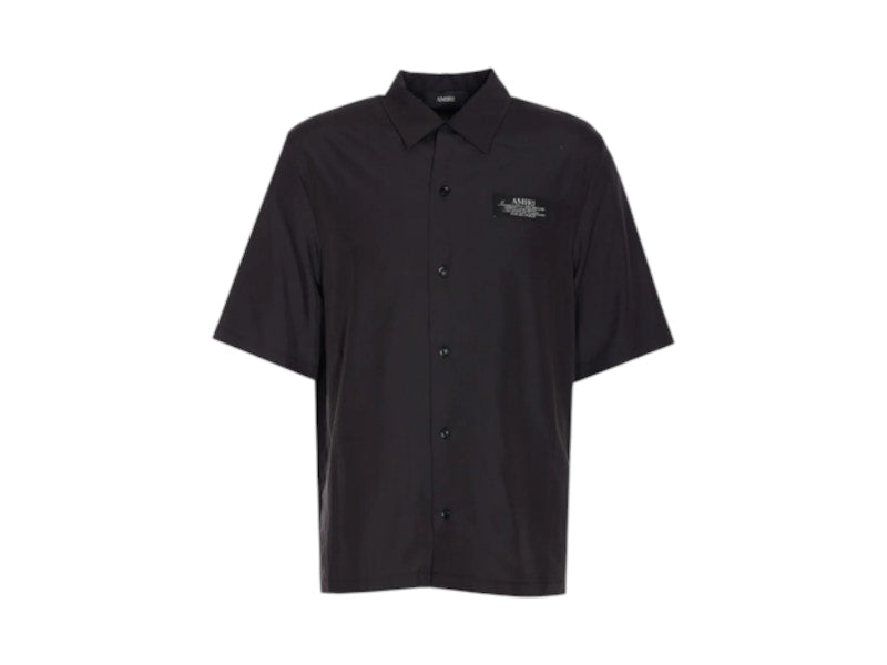 AMIRI Spirit Bowling Shirt Black