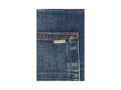 AMIRI Stack Kick Flare Jeans River Indigo