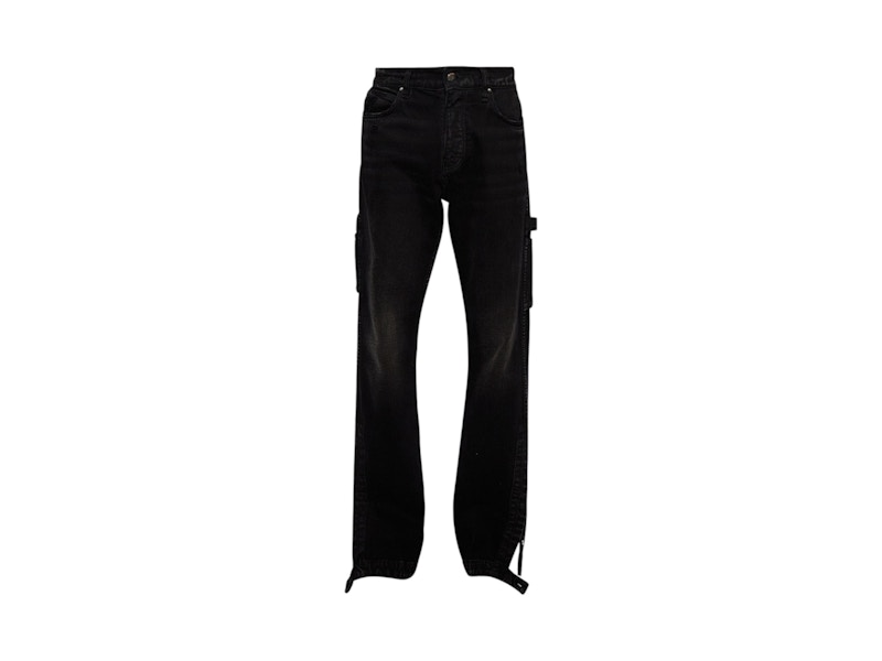 AMIRI Stack Workman Jeans Aged Black