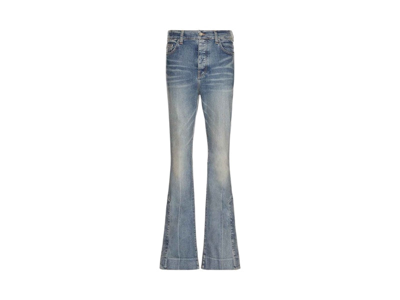 AMIRI Stacked Flare Jeans Clay Indigo