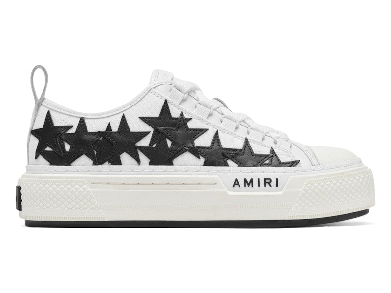 AMIRI Stars Court Low White Black (Women's)