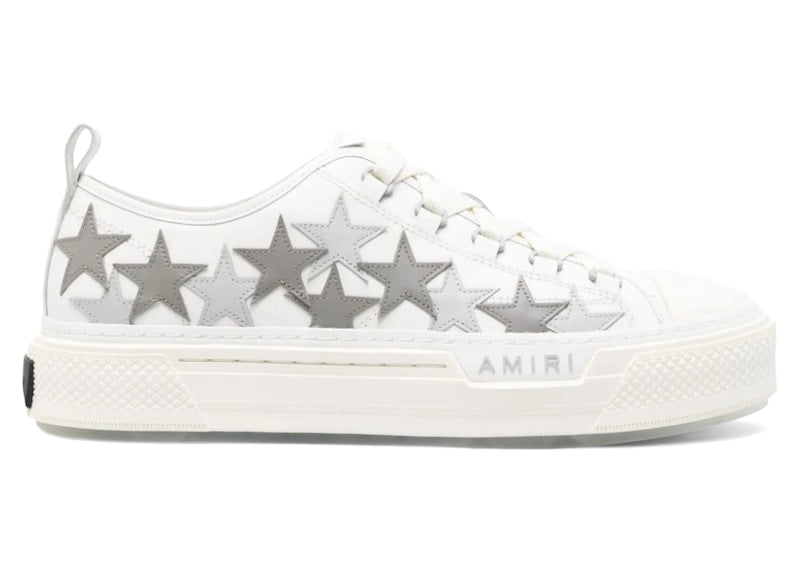 AMIRI Stars Court Low White Grey