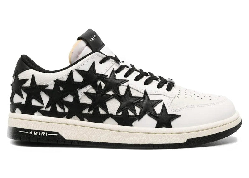 AMIRI Stars Low Top White Black