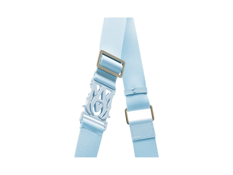 AMIRI Tie Dye Jacquared Camera Case Baby Blue